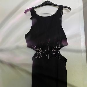 Black formal dress
